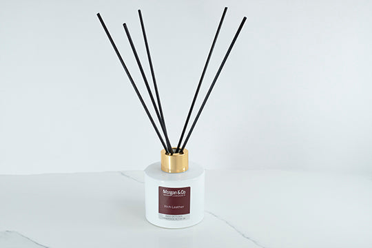 Morgan & Grace Aromatherapy Crystal Infused Reed Diffuser Cherry & Spice  100ml